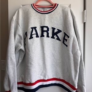 Parke: Vintage Varsity Crewneck Sweatshirt